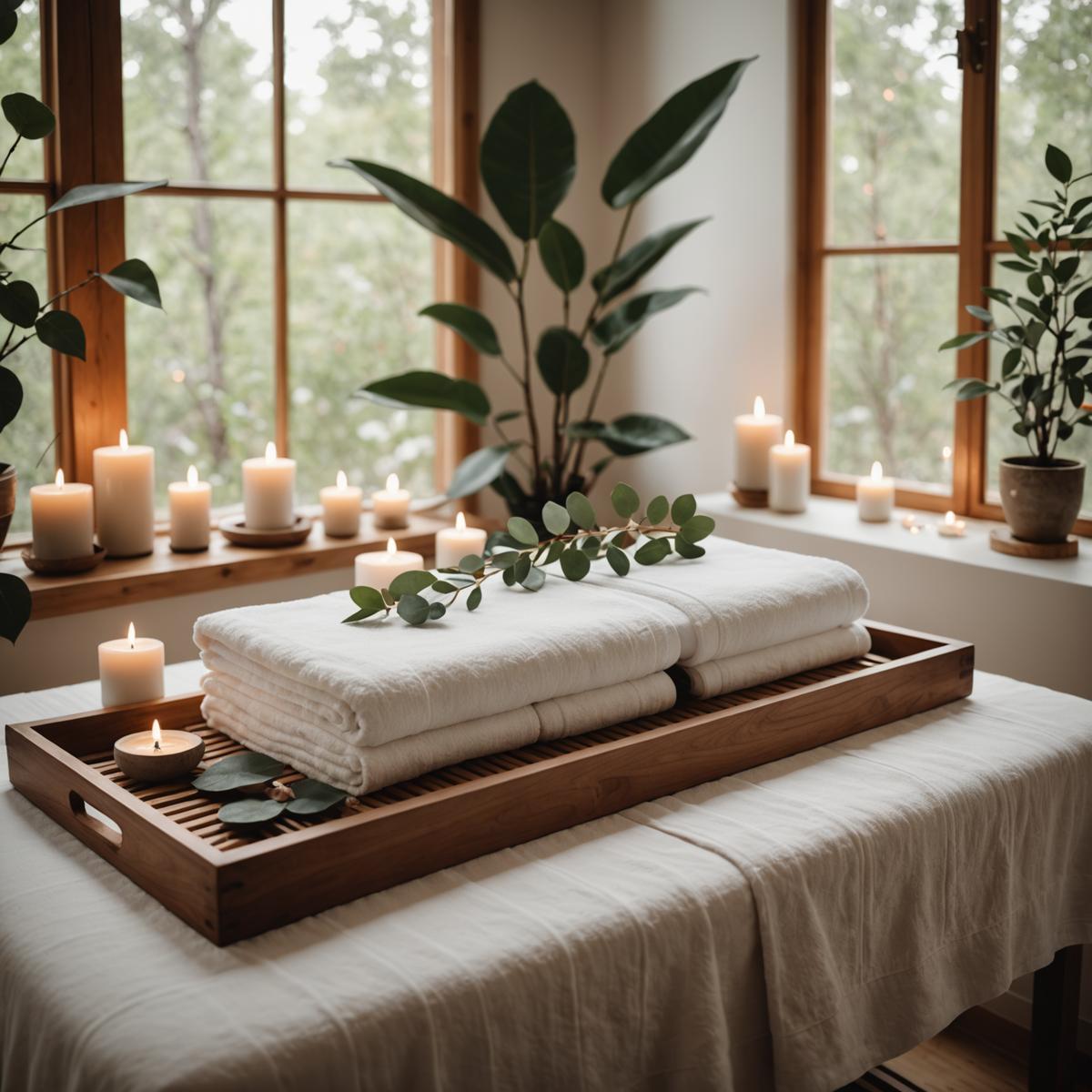 Massage and body therapy room
