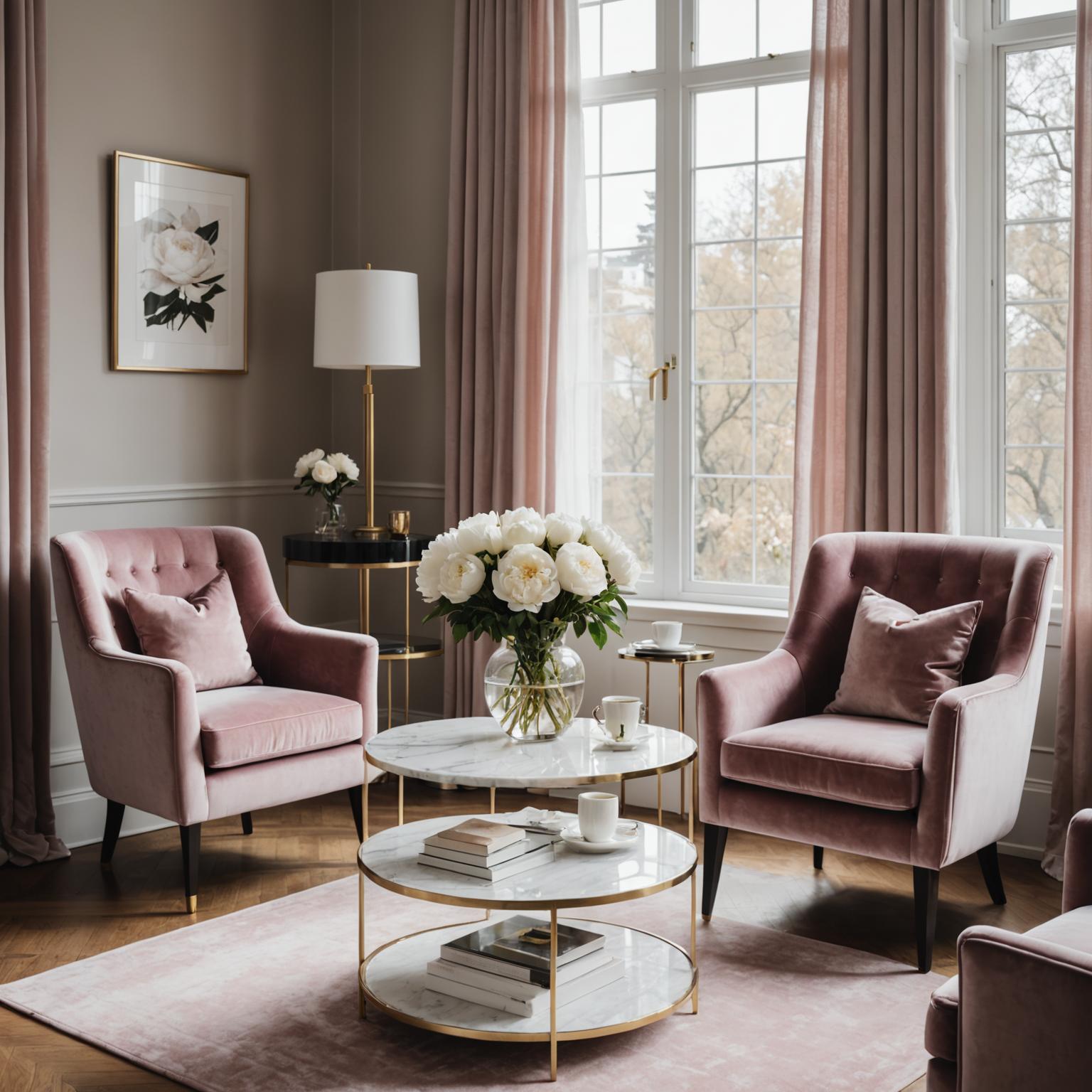 Cosy waiting lounge at Gloopex Beauty Studio